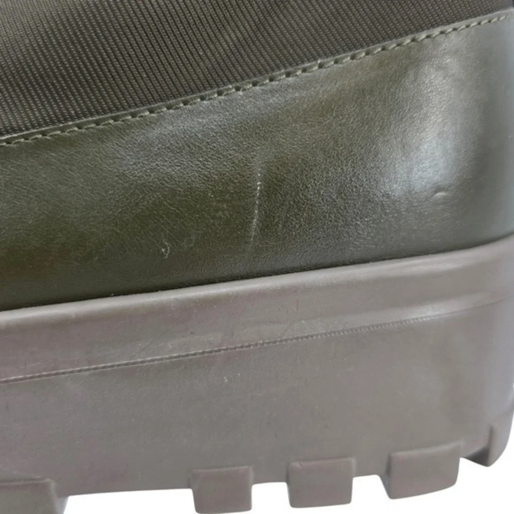 Mackage Womens 40 HERO-W Shearling Lined‎ Winter Boots in Army Green